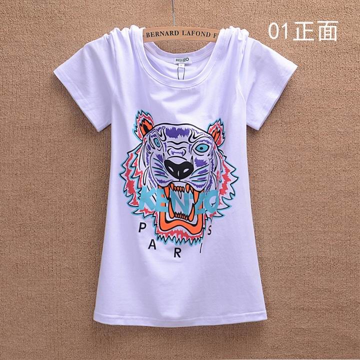 KENZO short round collar T woman S-2XL-003